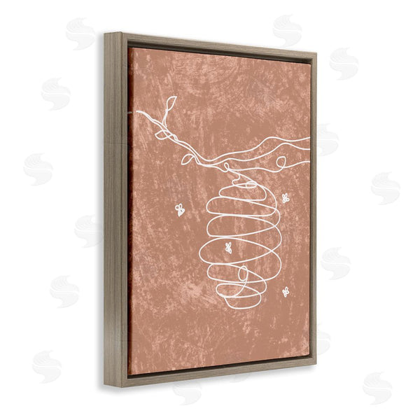 Stupell Industries Stupell Studio | Beehive Line Doodle Wall Art