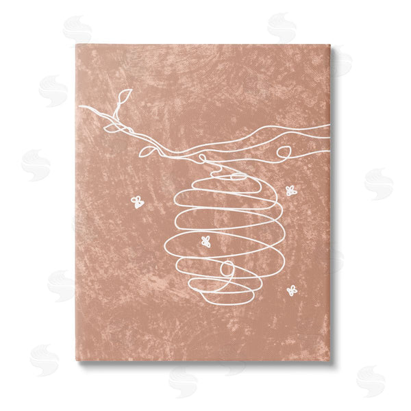 stupell industries Stupell Studio | Beehive Line Doodle Wall Art