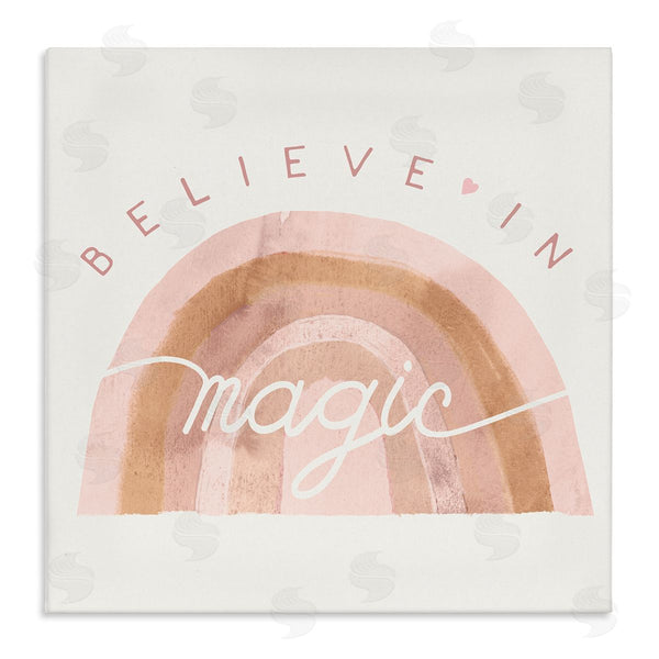 stupell industries Stupell Studio | Believe In Magic Watercolor Rainbow
