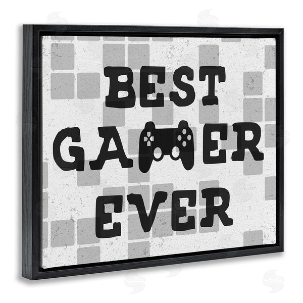 Stupell Industries Stupell Studio | Best Gamer Every Patterned Wall Art