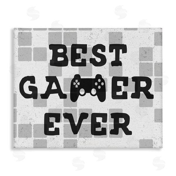 stupell industries Stupell Studio | Best Gamer Every Patterned Wall Art