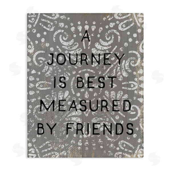 stupell industries Stupell Studio | Best Measured by Friends Distressed Boho