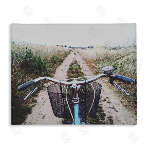 stupell industries Stupell Studio | Bicycle on Rural Path Wall Art
