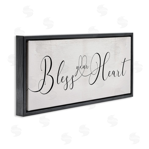 Stupell Industries Stupell Studio | Bless Your Heart Phrase Charming Southern Quote