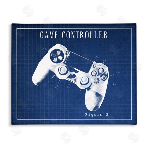 stupell industries Stupell Studio | Blueprint for Video Game Controller Wall Art