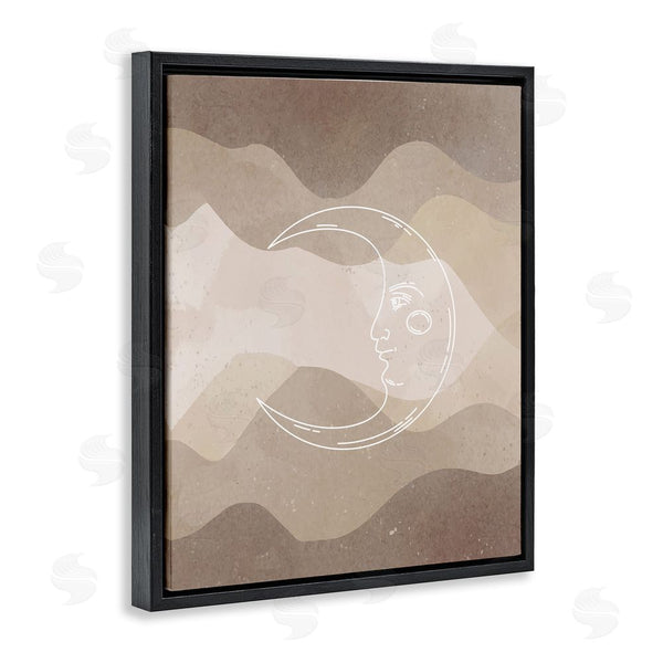 Stupell Industries Stupell Studio | Boho Celestial Moon Wall Art
