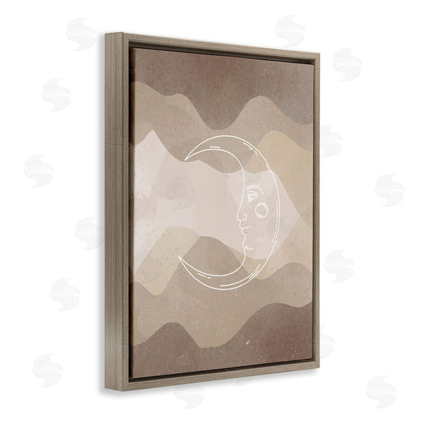 Stupell Industries Stupell Studio | Boho Celestial Moon Wall Art