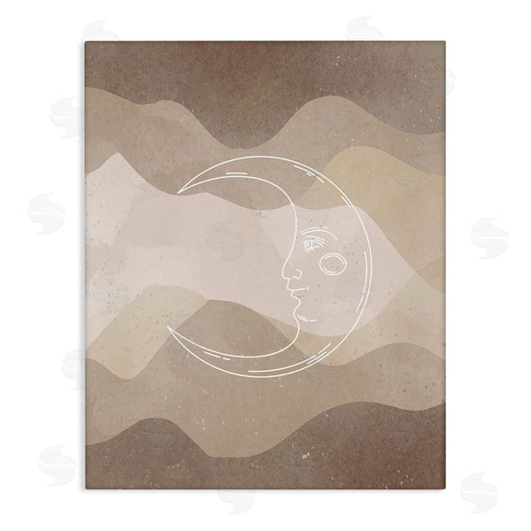 stupell industries Stupell Studio | Boho Celestial Moon Wall Art