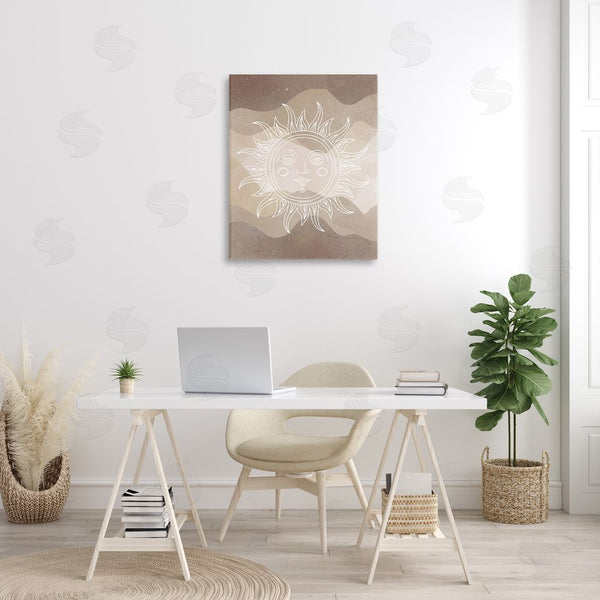 Stupell Industries Stupell Studio | Boho Celestial Sun Wall Art