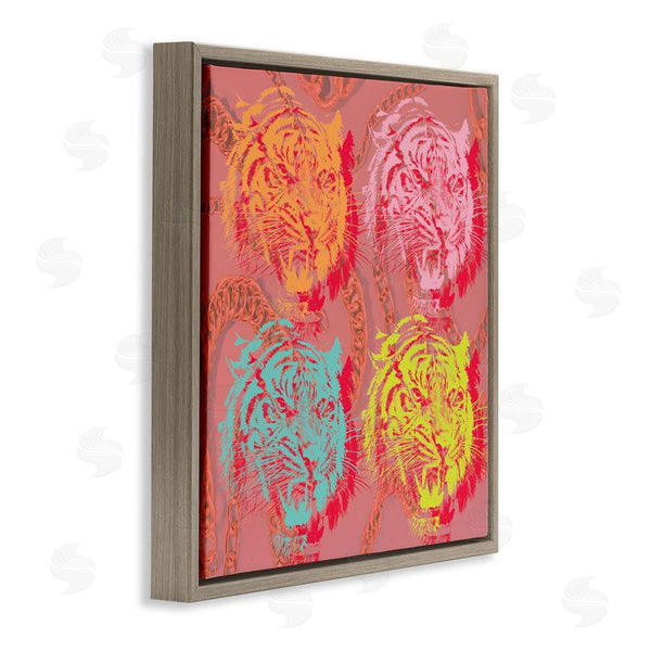 Stupell Industries Stupell Studio | Bold Abstract Tigers Wall Art