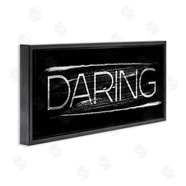 Stupell Industries Stupell Studio | Bold Daring Text Paint Stroke