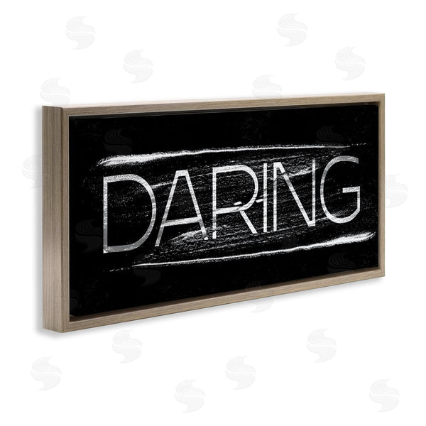 Stupell Industries Stupell Studio | Bold Daring Text Paint Stroke