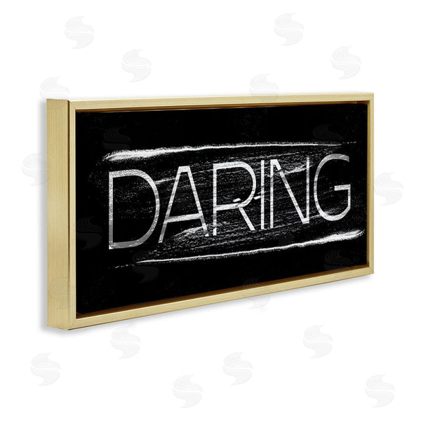 Stupell Industries Stupell Studio | Bold Daring Text Paint Stroke