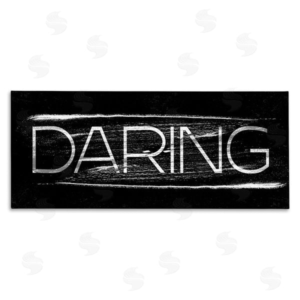 stupell industries Stupell Studio | Bold Daring Text Paint Stroke