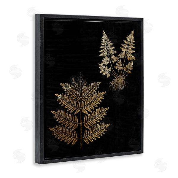 Stupell Industries Stupell Studio | Bold Fern Blade Illustration Rooted Forest Floor Plants Wall Art