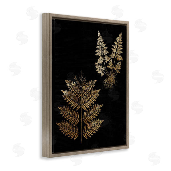 Stupell Industries Stupell Studio | Bold Fern Blade Illustration Rooted Forest Floor Plants Wall Art
