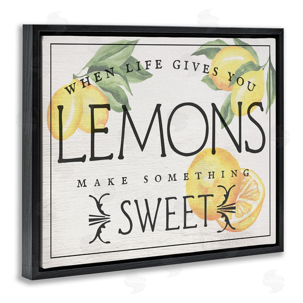 Stupell Industries Stupell Studio | Bold Vintage Life Gives Lemons