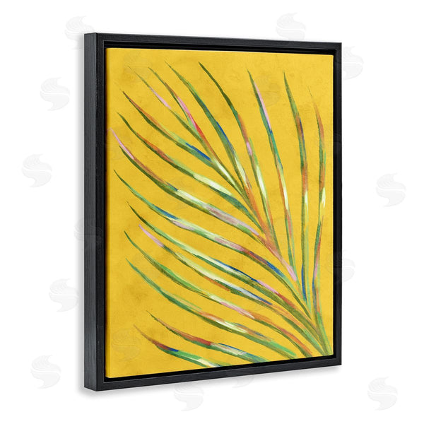 Stupell Industries Stupell Studio | Bold Yellow Palm Leaf Petals Wall Art