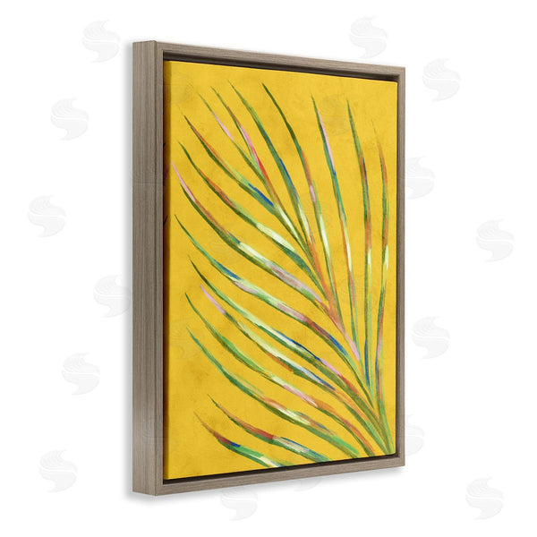 Stupell Industries Stupell Studio | Bold Yellow Palm Leaf Petals Wall Art