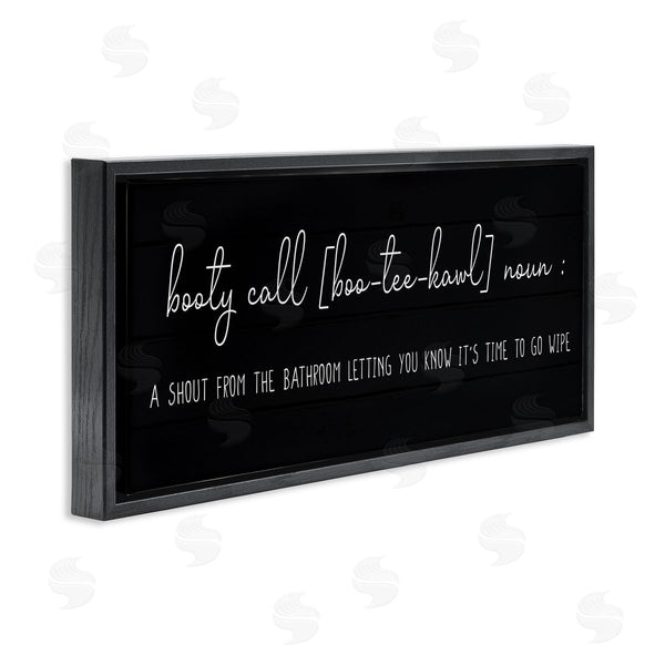 Stupell Industries Stupell Studio | Booty Call Parent's Definition Wall Art