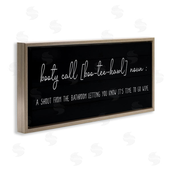 Stupell Industries Stupell Studio | Booty Call Parent's Definition Wall Art