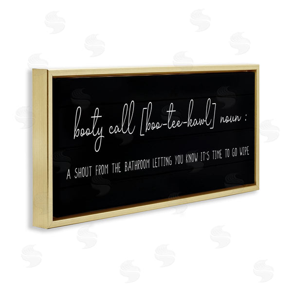 Stupell Industries Stupell Studio | Booty Call Parent's Definition Wall Art