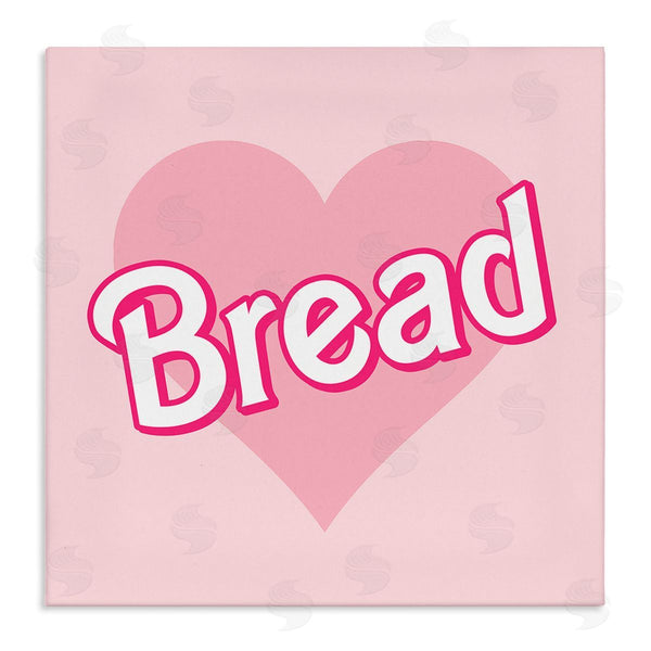 stupell industries Stupell Studio | Bread Pink Heart Phrase Wall Art