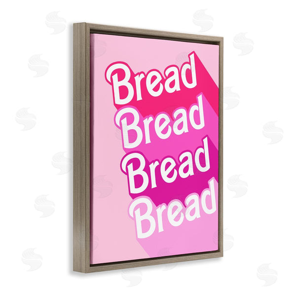 Stupell Industries Stupell Studio | Bread Pink Phrase Wall Art
