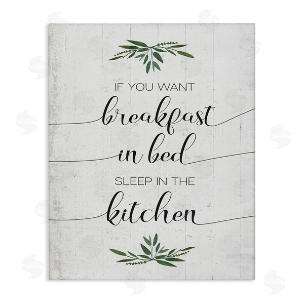 stupell industries Stupell Studio | Breakfast in Bed Sleep In Kitchen