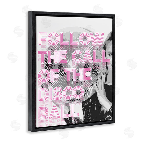 Stupell Industries Stupell Studio | Call Of The Disco Ball Phrase Wall Art