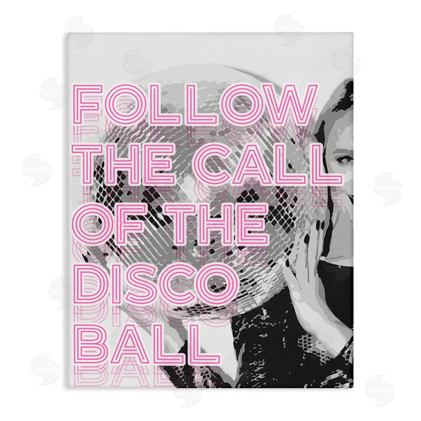 stupell industries Stupell Studio | Call Of The Disco Ball Phrase Wall Art