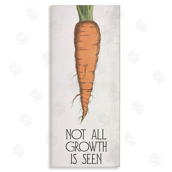 stupell industries Stupell Studio | Carrot & Inspiring Growth Wall Art