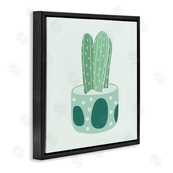 Stupell Industries Stupell Studio | Casual Green Patterned Cactus Wall Art