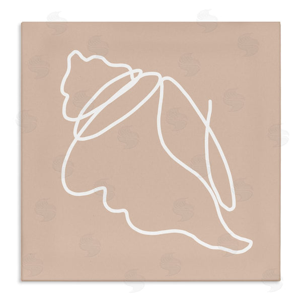 stupell industries Stupell Studio | Casual Line Doodle Seashell Ocean Life Drawing Wall Art