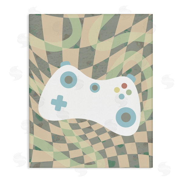 stupell industries Stupell Studio | Checkered Game Controller Wall Art