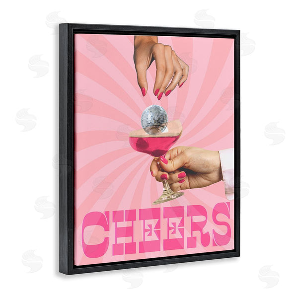Stupell Industries Stupell Studio | Cheers Disco Drink Wall Art