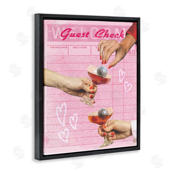 Stupell Industries Stupell Studio | Cheers Over Guest Check