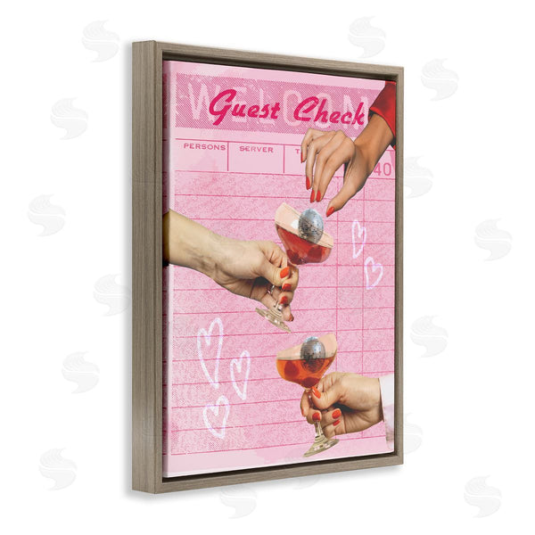 Stupell Industries Stupell Studio | Cheers Over Guest Check