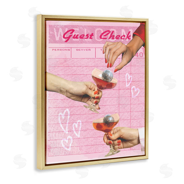 Stupell Industries Stupell Studio | Cheers Over Guest Check
