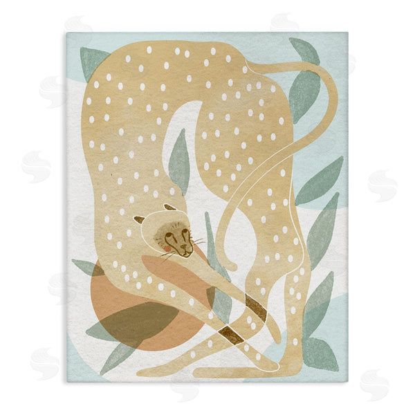 stupell industries Stupell Studio | Cheetah Jungle Contemporary Shapes Wall Art