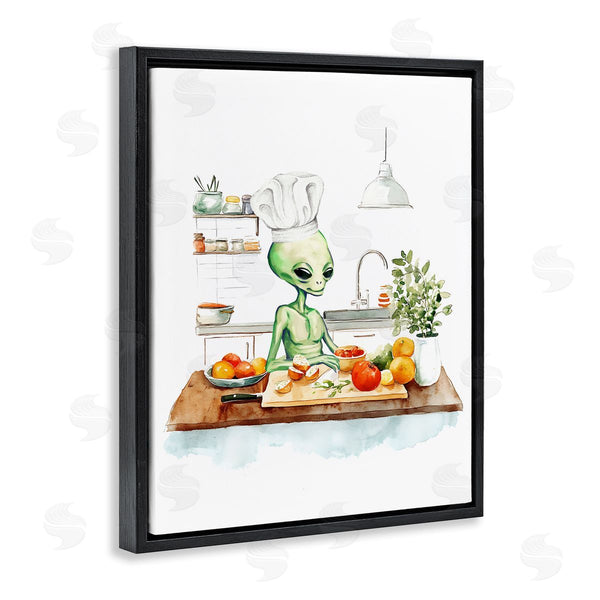 Stupell Industries Stupell Studio | Chef Alien In Kitchen