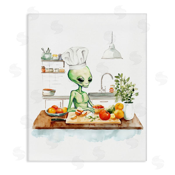 stupell industries Stupell Studio | Chef Alien in Kitchen