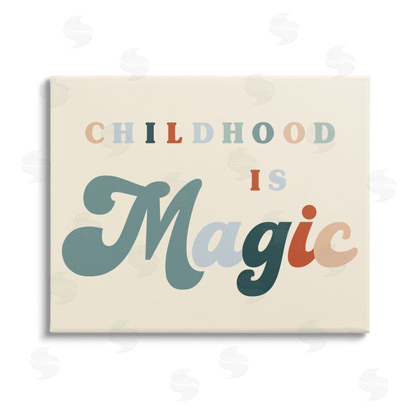 stupell industries Stupell Studio | Childhood is Magic Phrase Wall Art