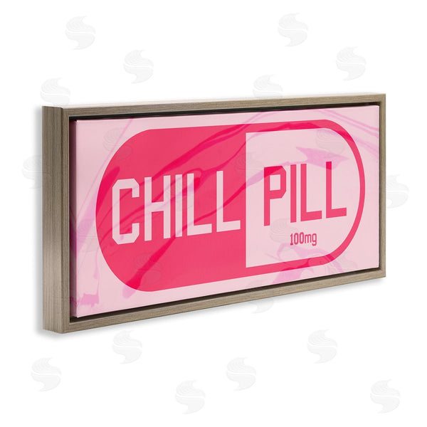 Stupell Industries Stupell Studio | Chill Pill Modern Pop Wall Art
