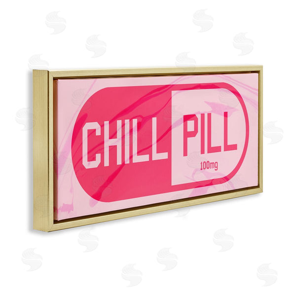 Stupell Industries Stupell Studio | Chill Pill Modern Pop Wall Art