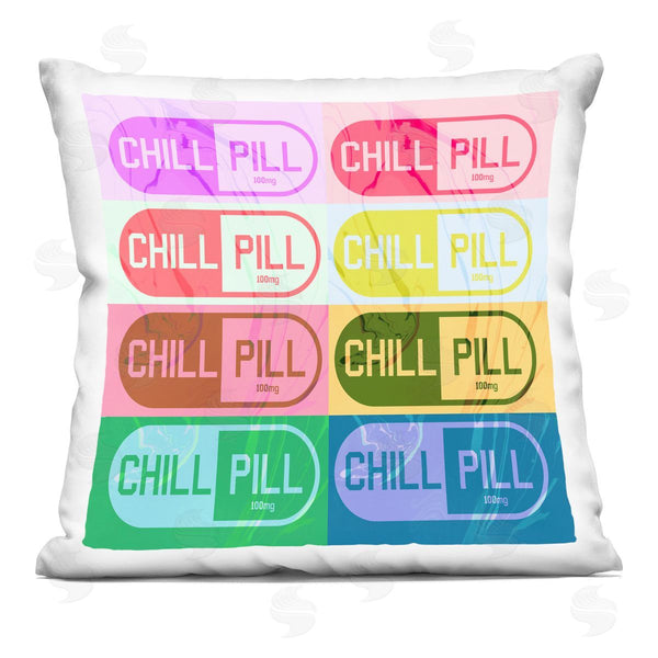 stupell industries Stupell Studio | Chill Pill Pop Art Printed Throw Pillow