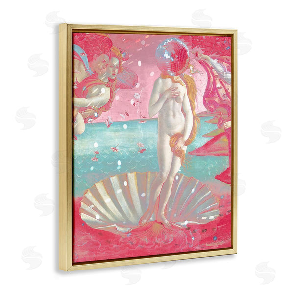 Stupell Industries Stupell Studio | Chromatic Disco Venus & Clamshell