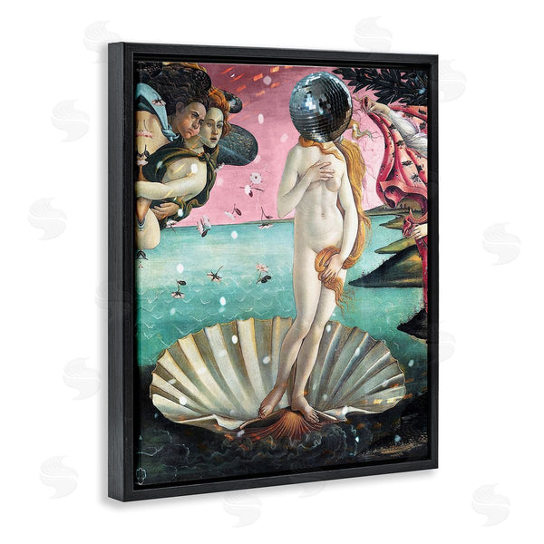 Stupell Industries Stupell Studio | Classic Clamshell With Disco Ball