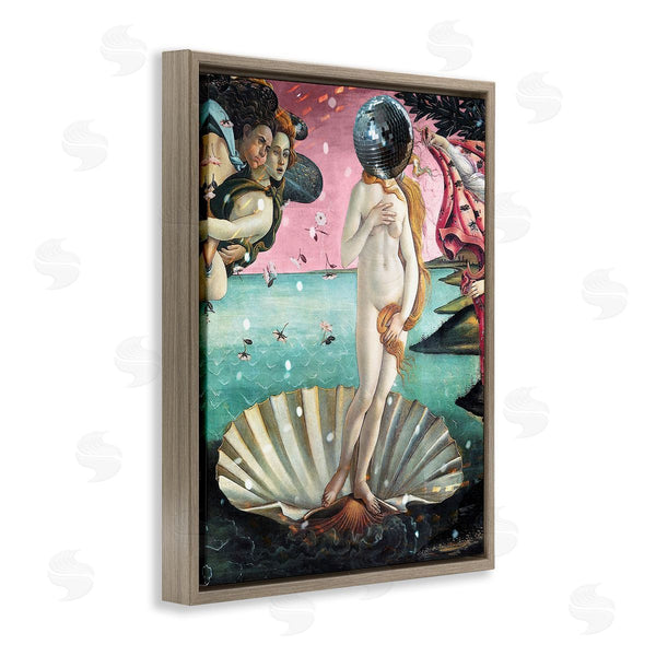 Stupell Industries Stupell Studio | Classic Clamshell With Disco Ball