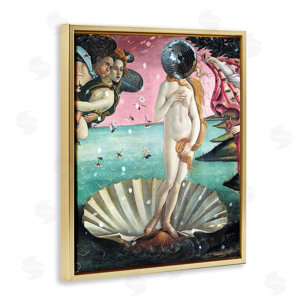 Stupell Industries Stupell Studio | Classic Clamshell With Disco Ball